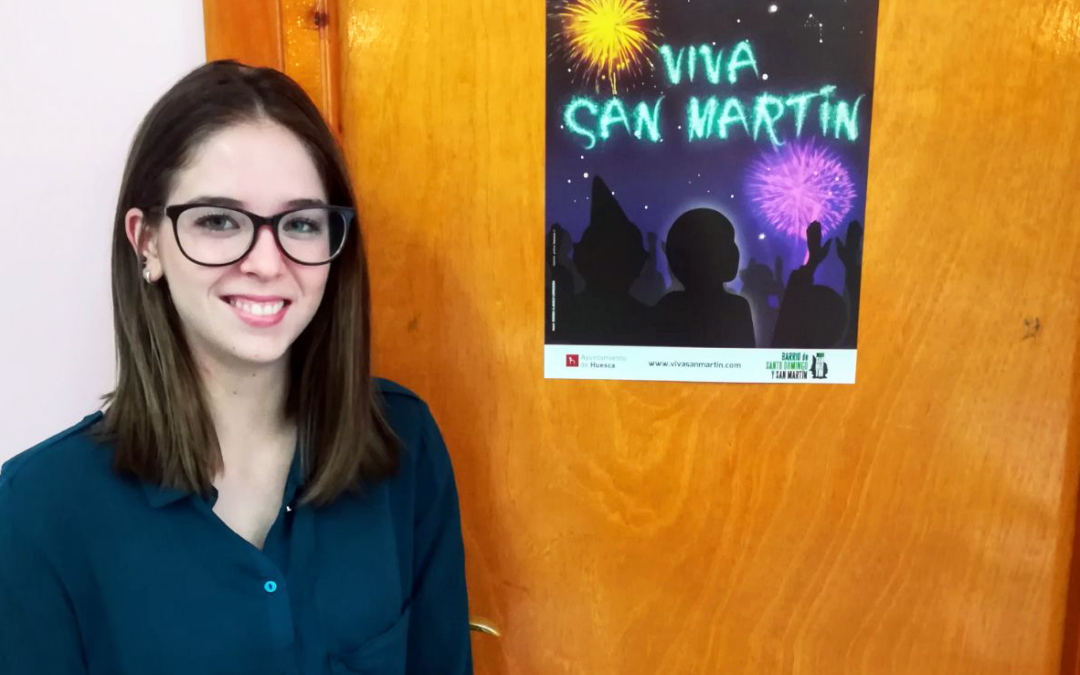 Marina Claraco, autora cartel San Martín 2017