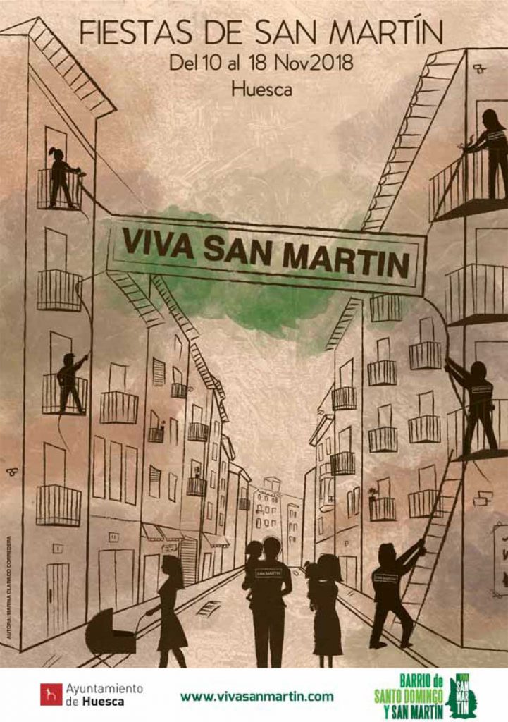Cartel San Martín Huesca 2018